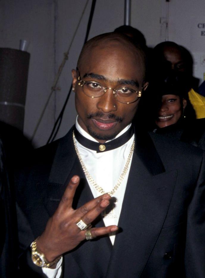 Sunglasses OUTLAW Tupac Vintage Gaultier Style Unisex Metal Side Details