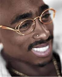 Eyeglasses Tupac Style Galtier Vintage Design Removable Lenses - theshadz.com