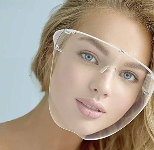 CLEAR SHIELD ANTI FOG REUSABLE PROTECTIVE MASK SHIELD - theshadz.com